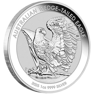 Wedge-Tailed Eagle Silver Coins