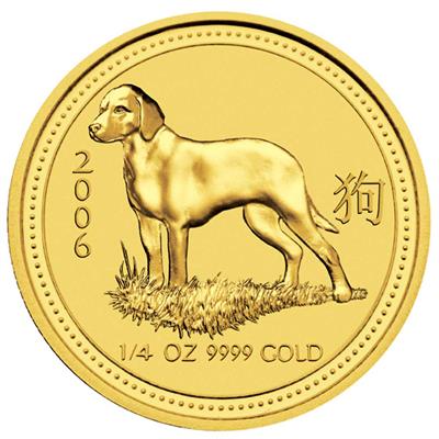 Gold Lunar Coins Series 1 (1996-2007)