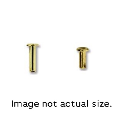 Eyelet Hollow Brass 3/32 Dia 5/32 L