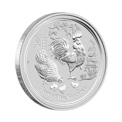 Fine Silver Coin Rooster 2017 2oz