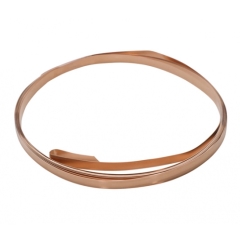 Copper Wire Bezel 0.4mm x 4.75 mm - 3.05m (26ga - 10ft)