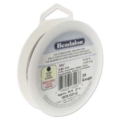 Stainless Steel Wire Round 20 Gauge 0.8mm x 27m