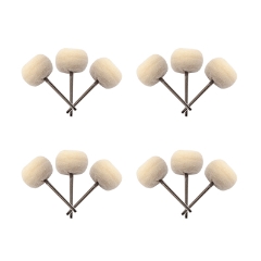 Buff 7/8" Mini Flannel Mounted