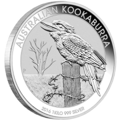 Fine Silver Coin Kookaburra 2016 1kg