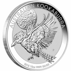 Fine Silver Coin Kookaburra 2018 10oz