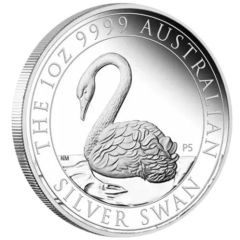 Fine Silver Coin Swan 2021 1oz