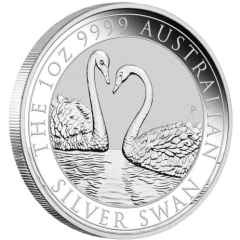 Fine Silver Coin Swan 2022 1oz