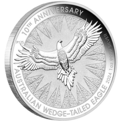 Fine Silver Coin 1oz Wedge-Tailed Eagle 2024