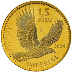 Fine Gold Coin 1oz Spain Imperial Eagle 2024