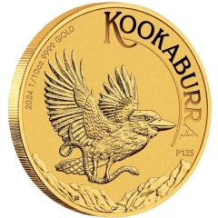 Fine Gold Coin Kookaburra 1/10oz 2024