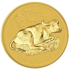 Fine Gold Coin - 2oz Australian Lunar Ox 2009