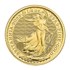 Fine Gold Coin GB Britannia 1/4oz