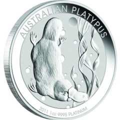 Fine Platinum Coin 2011 Australian Platypus 1oz