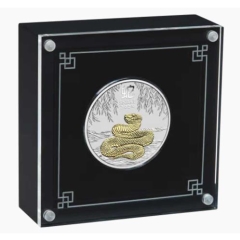 Fine Silver Coin Gilded Snake 2025 1oz