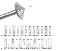 Bur Steel Bearing Cutter H 1.70mm