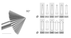 Bur Steel Pointed P 1.25mm