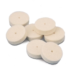 Felt Wheels Miniature Soft 1" x 1/8"