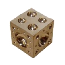 Doming Block Brass 2"