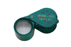 18mm 10x Triplet Green Malchite