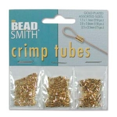 Tube Crimp Assorted Pack Gold Plate