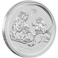 Fine Silver Coin Monkey 2016 2oz