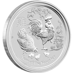 Fine Silver Coin Rooster 2017 1kg