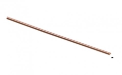 Copper Wire ½ Round 1.30 x 0.65mm Hard 3.05m (10ft 16ga)