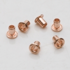 Eyelets 1/8" Copper Plated Pkt 24
