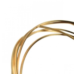 Red Brass Wire 0.80mm Square Soft     (20ga - 25ft)