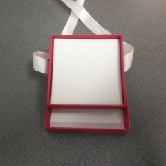 Pendant - Earring Box Cardboard Red - Pack of 6